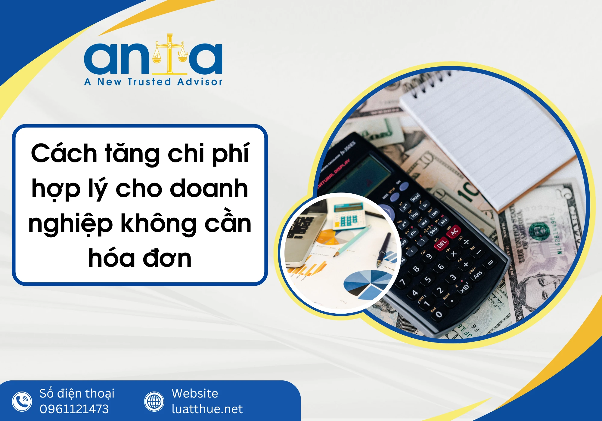 Cách tăng chi phí hợp lý cho doanh nghiệp không cần hóa đơn