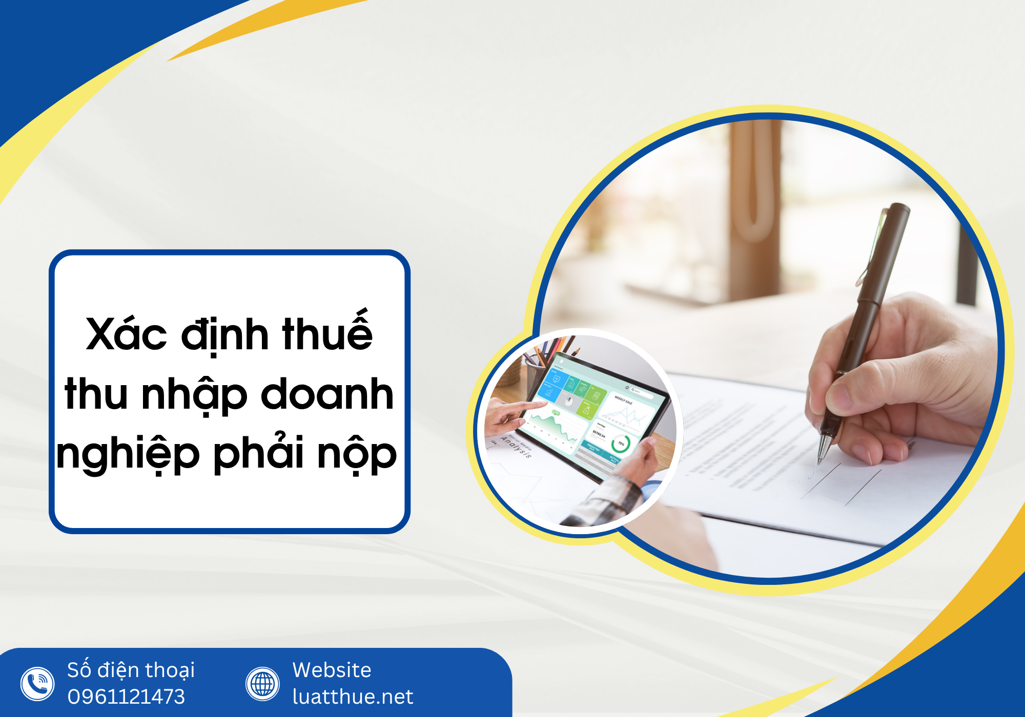 Xác định thuế thu nhập doanh nghiệp (TNDN) phải nộp