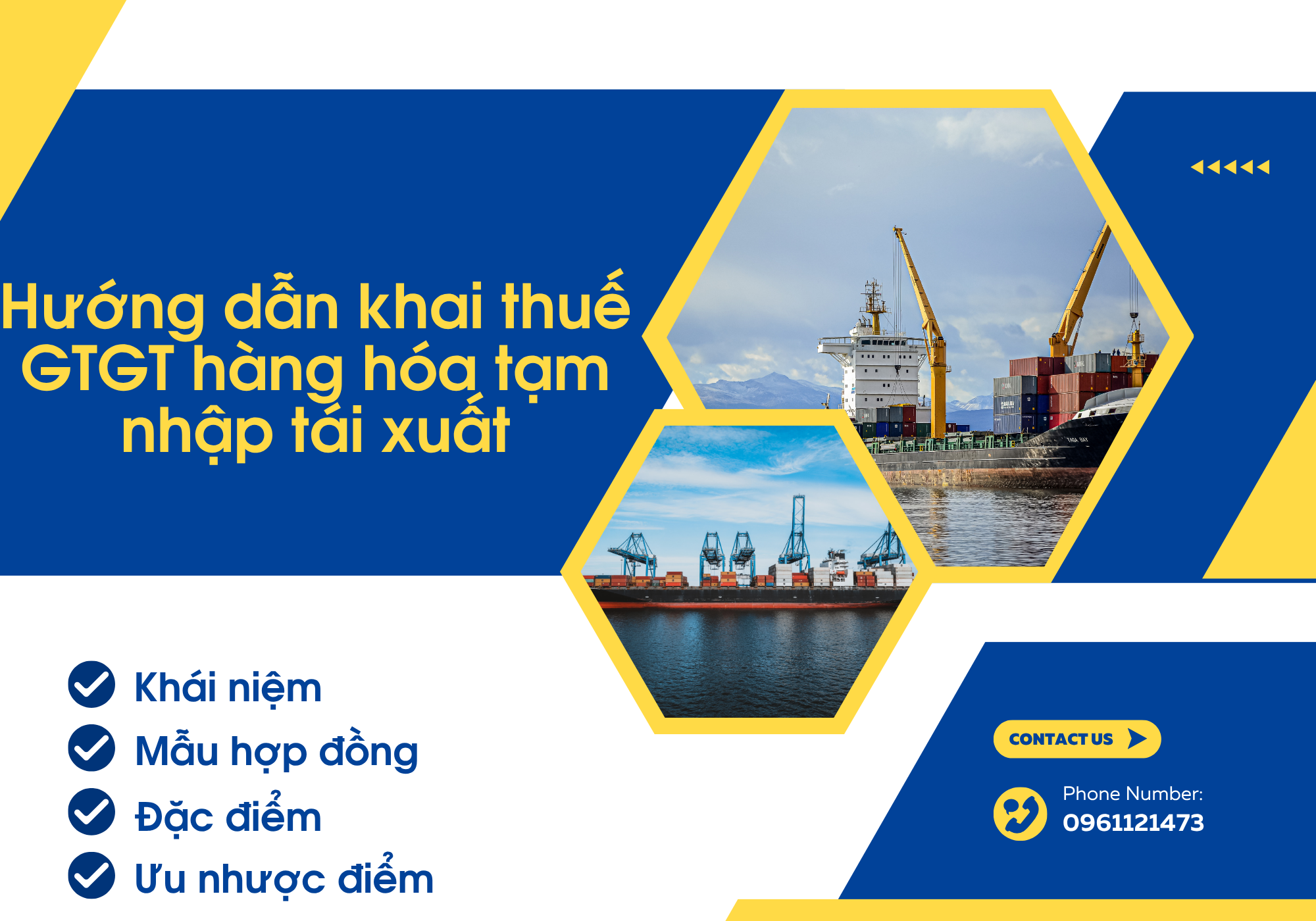 Hướng dẫn khai thuế GTGT hàng tạm nhập tái xuất