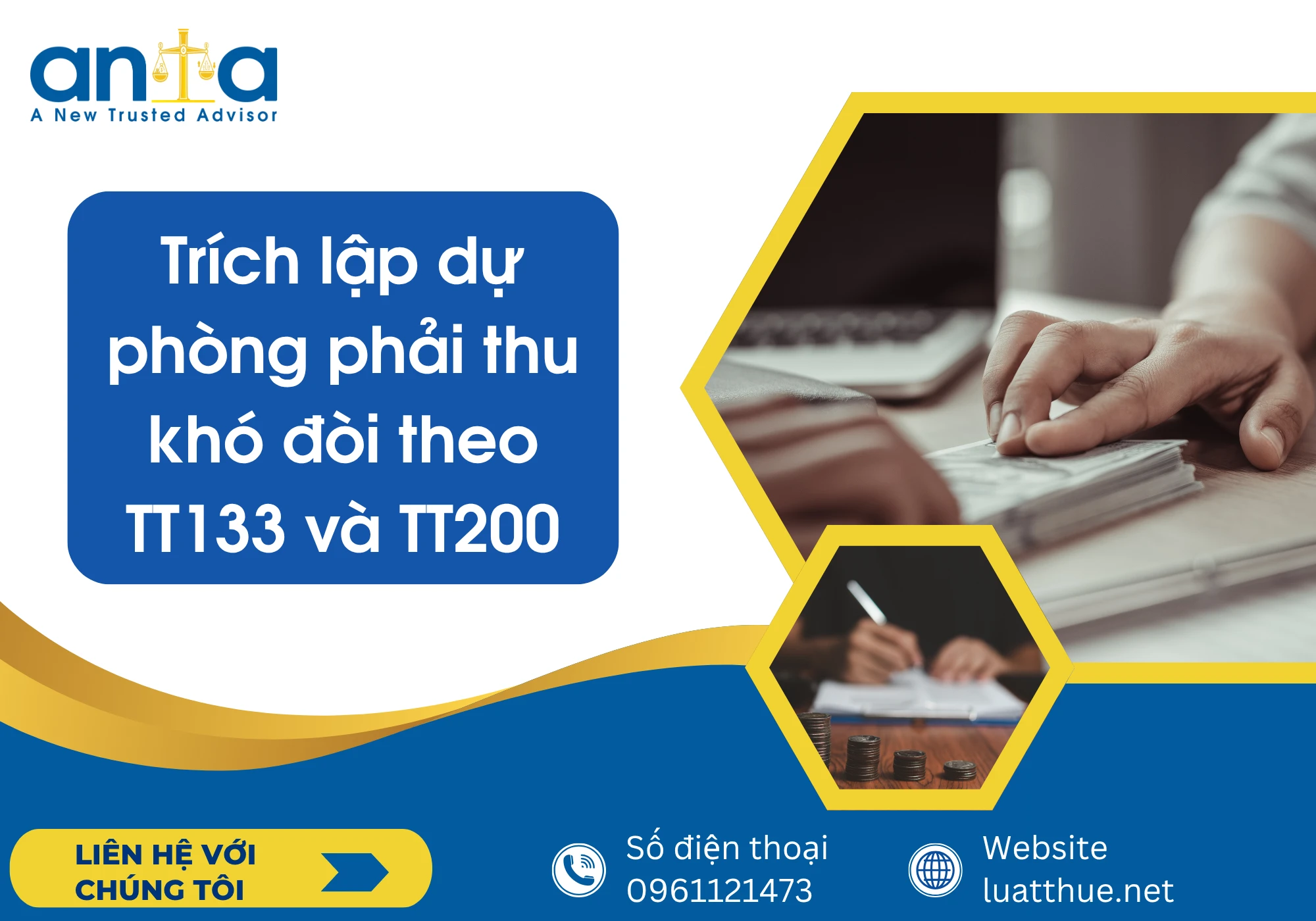 Trích lập dự phòng phải thu khó đòi theo TT133 và TT200