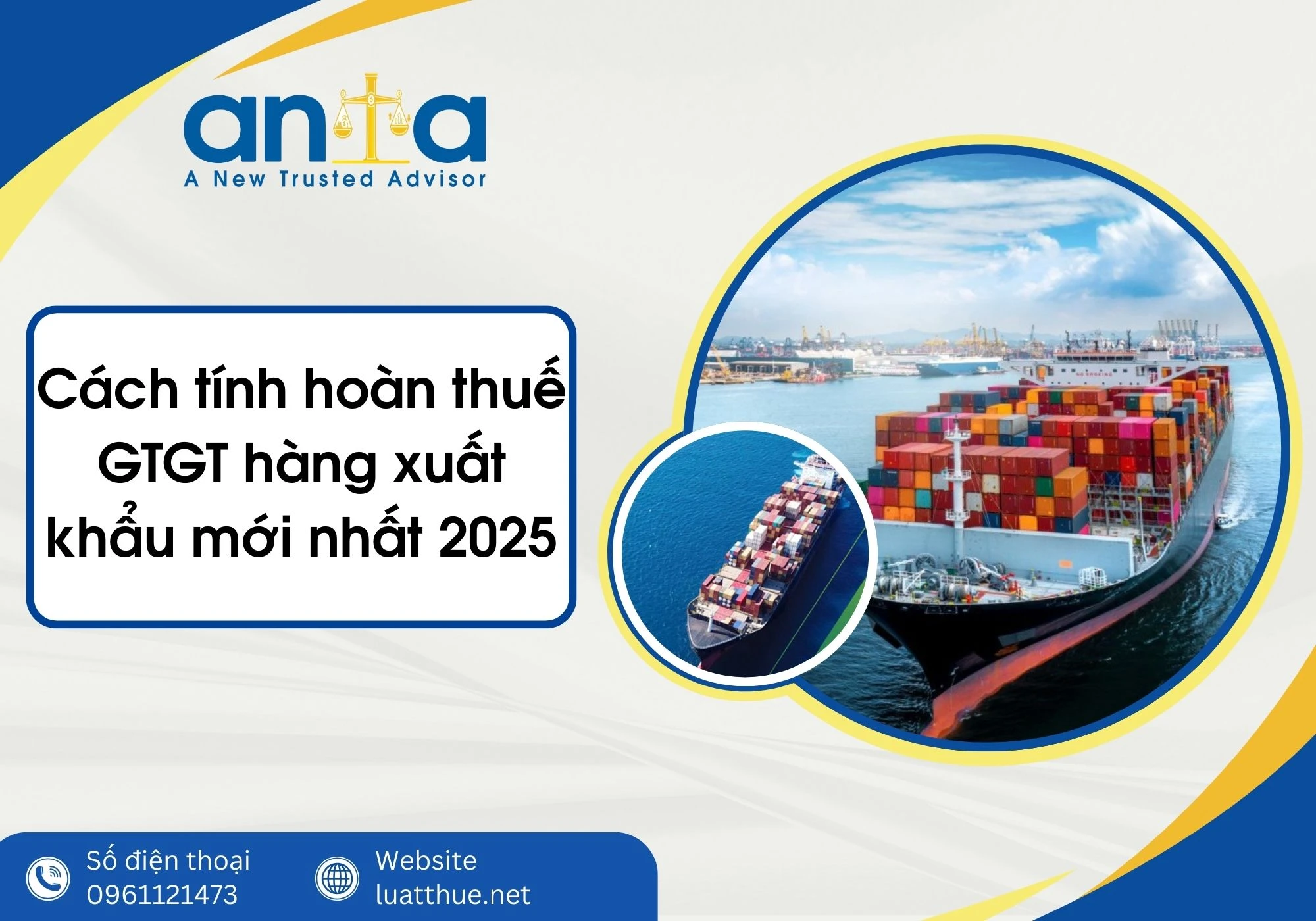 Cách tính hoàn thuế GTGT hàng xuất khẩu mới nhất 2025