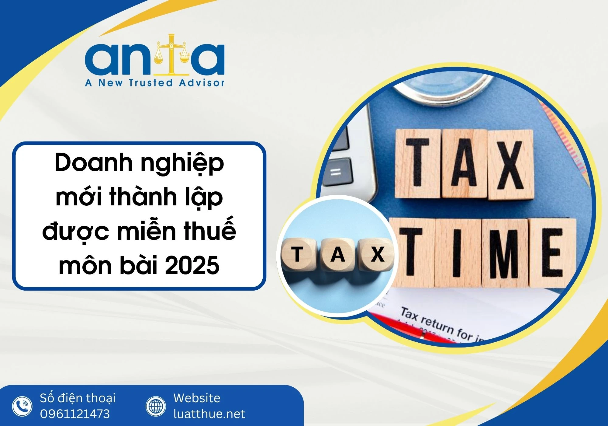 Doanh nghiệp mới thành lập được miễn thuế môn bài 2025?