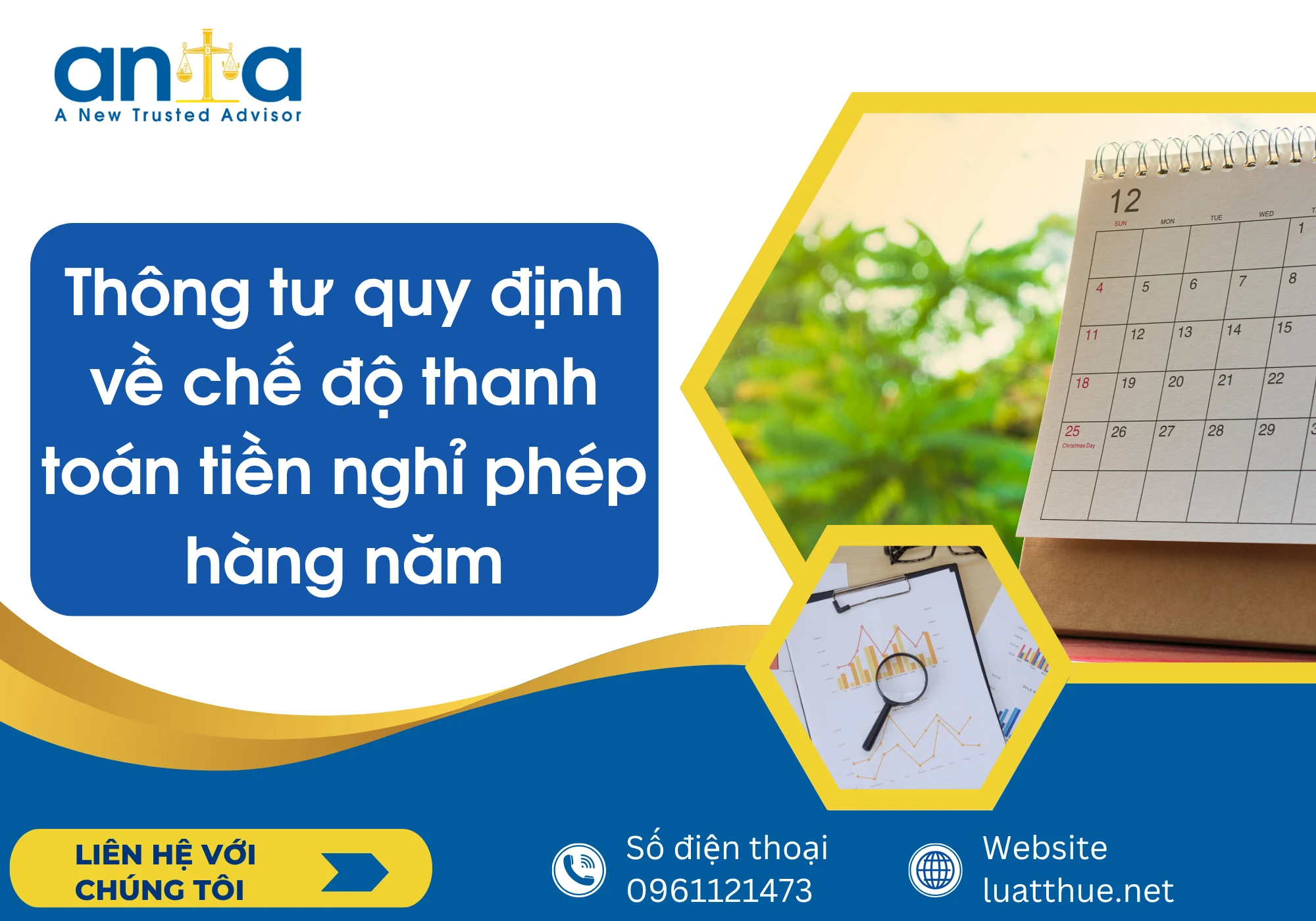 Thông tư quy định về chế độ thanh toán tiền nghỉ phép hàng năm