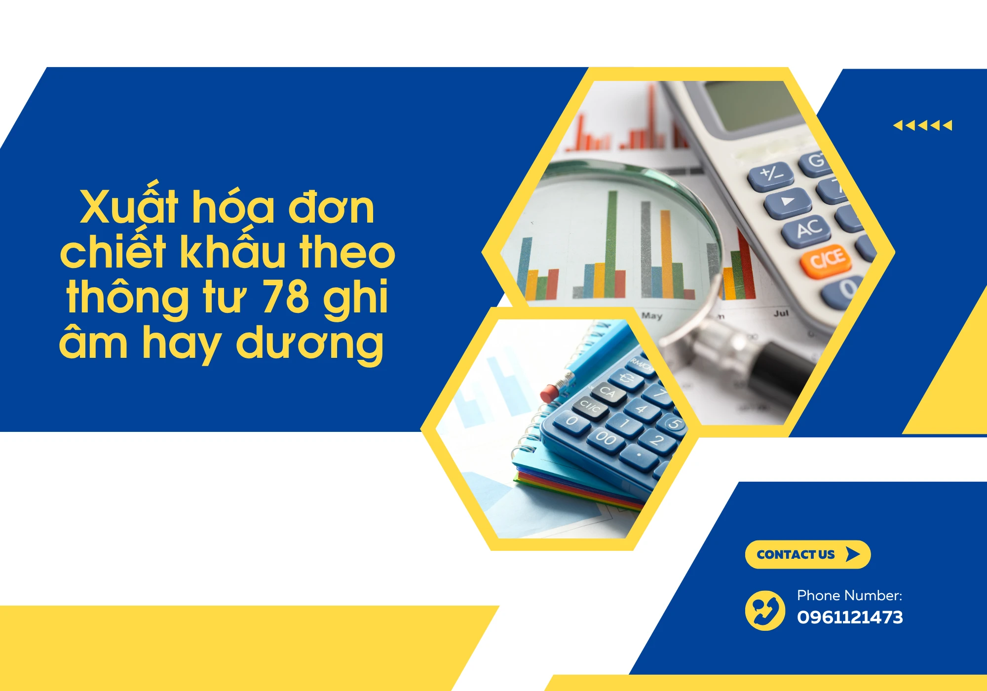 Xuất hóa đơn chiết khấu theo thông tư 78 ghi âm hay dương