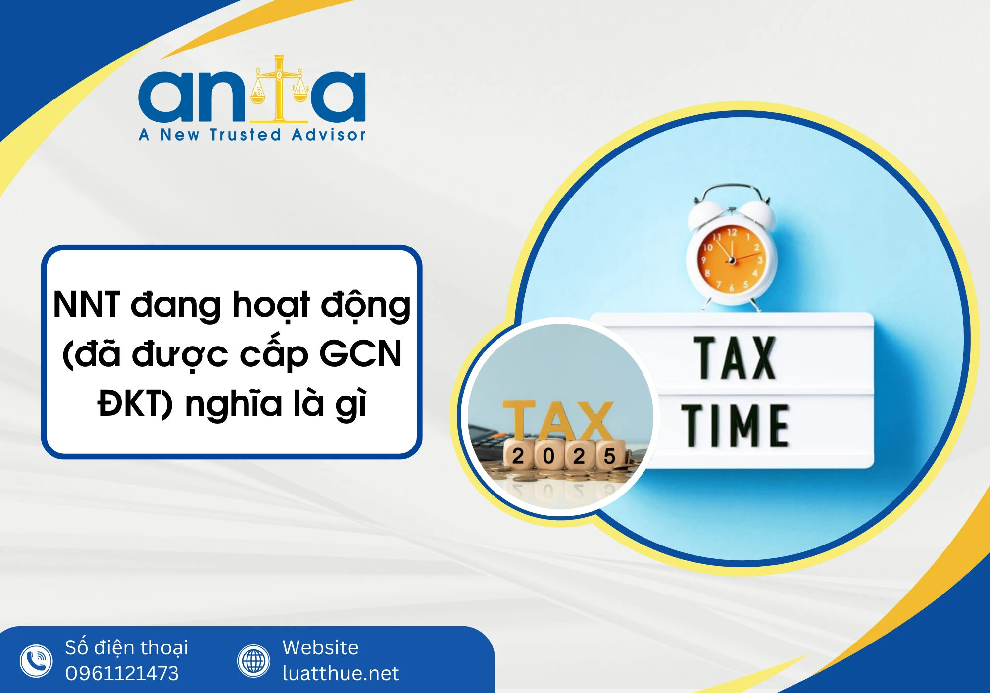 NNT đang hoạt động (đã được cấp GCN ĐKT) nghĩa là gì? Ví dụ thực tế và phân tích chi tiết
