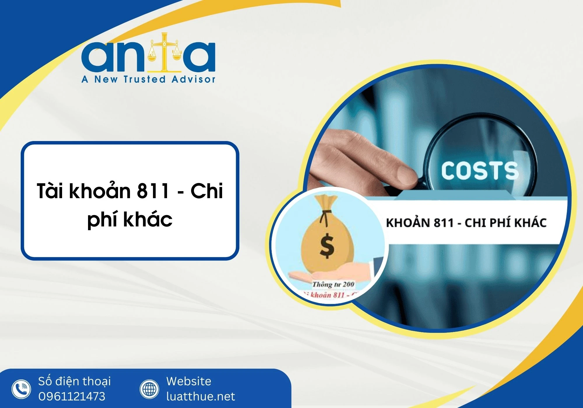 Tài khoản 811 có được tính vào chi phí không? Theo Thông tư 200/2014/TT-BTC