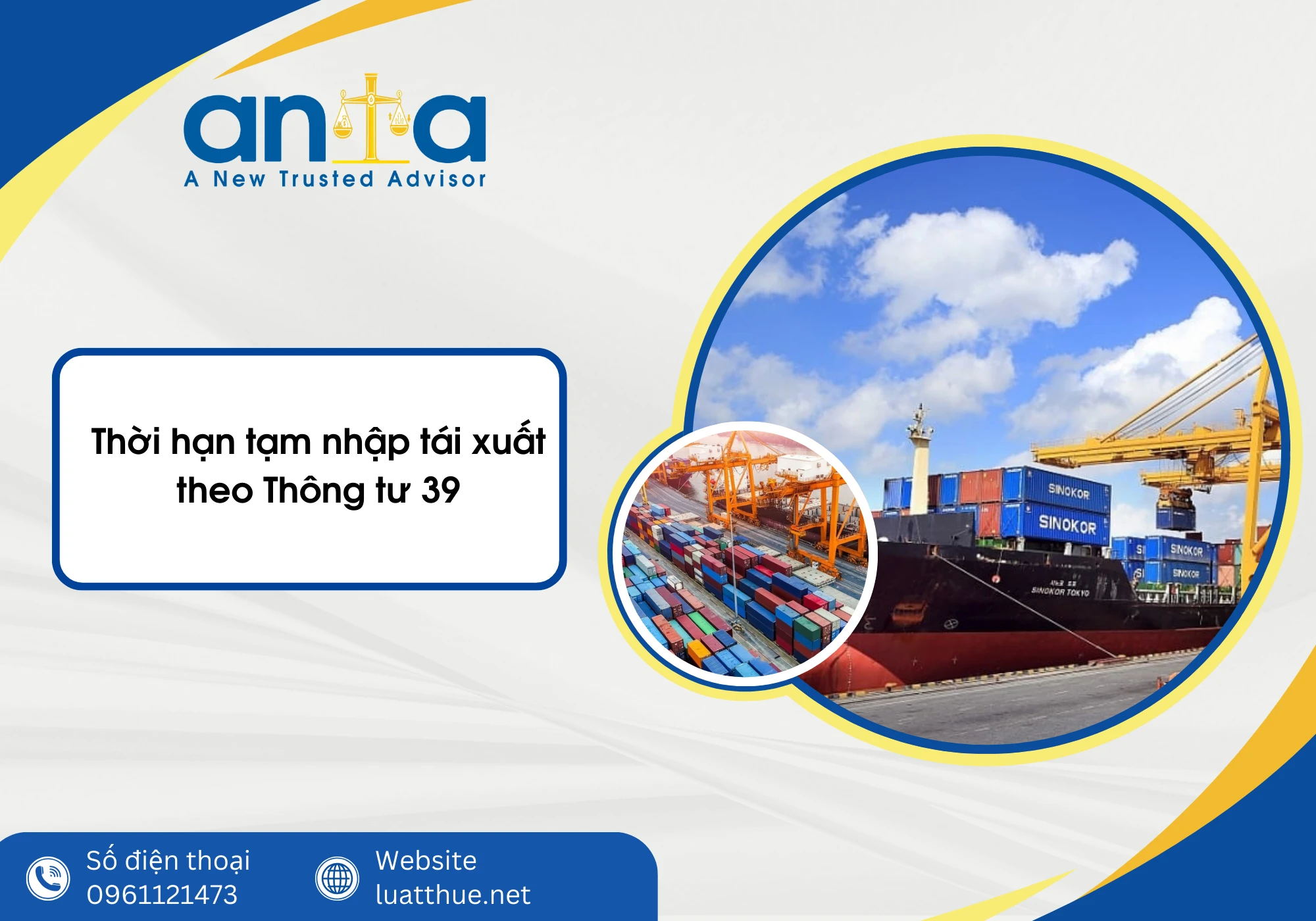 Thời hạn tạm nhập tái xuất theo Thông tư 39 – Doanh nghiệp phải biết