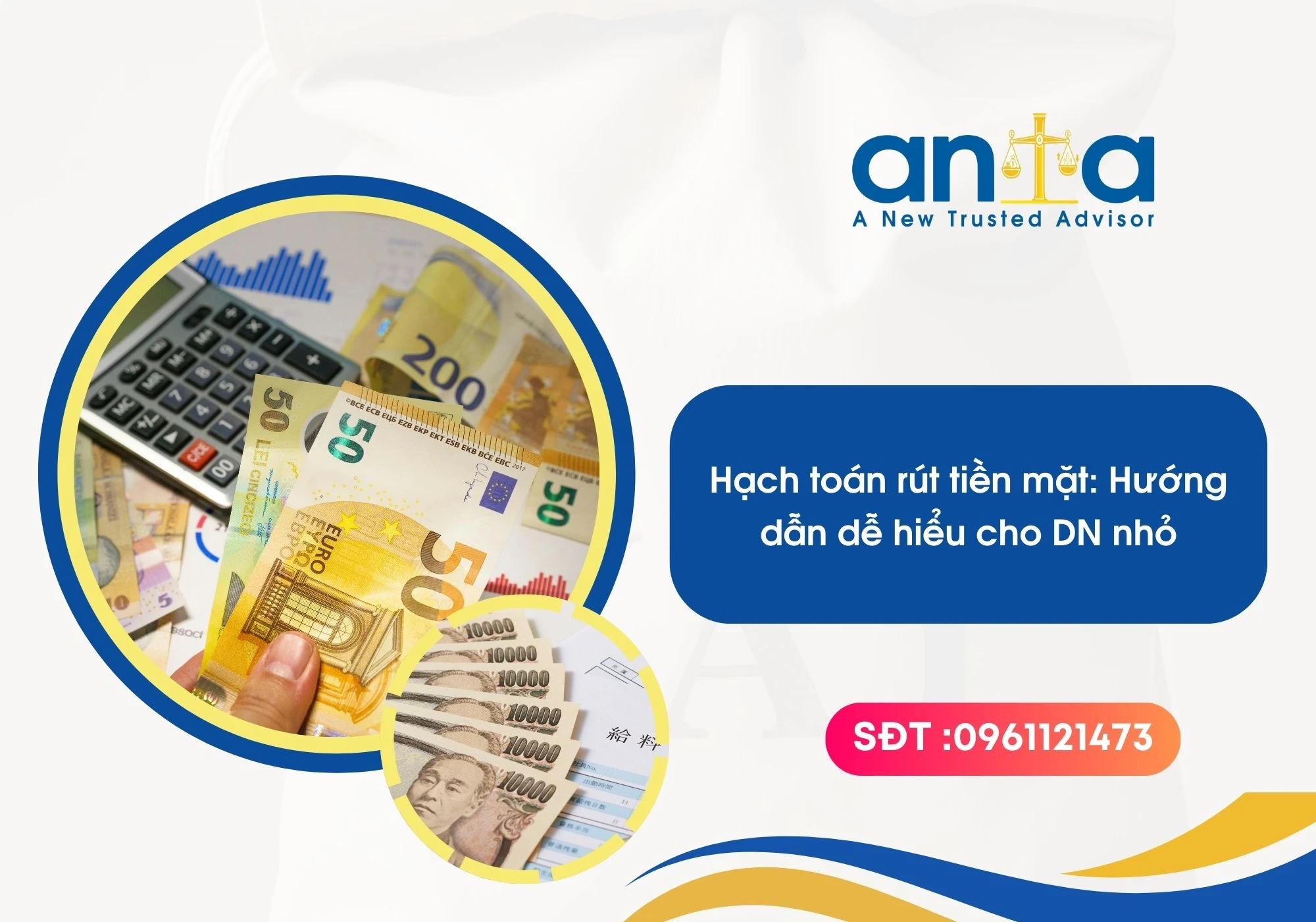 Hạch toán rút tiền mặt: Hướng dẫn dễ hiểu cho DN nhỏ