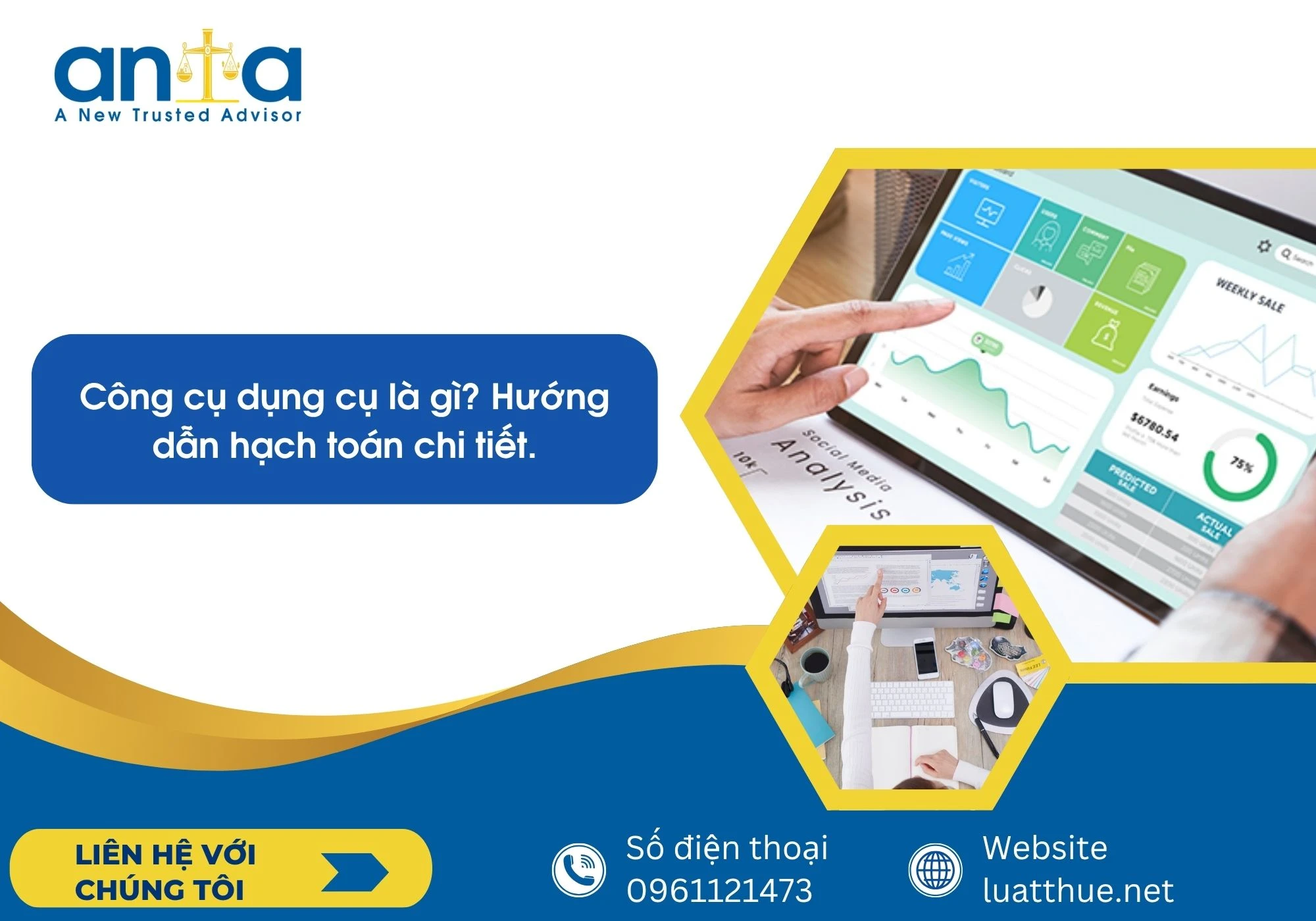 Công cụ dụng cụ là gì? Hướng dẫn hạch toán chi tiết